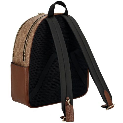 コーチ アウトレット バックパック リュックサック レディース シグネチャー コート バックパック ブラウン COACH OUTLET CZ176 IMXHE タン/ブラウン
