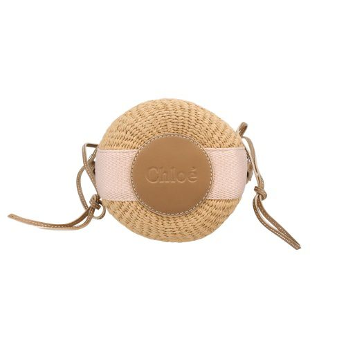 クロエ ショルダーバッグ レディース カゴバッグ ブラウン CHLOE