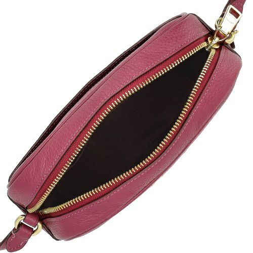 コーチ アウトレット ショルダーバッグ レディース リファインド ペブルド レザー ミニ ジェイミー カメラ バッグ ピンク COACH OUTLET CQ875 IMPIN