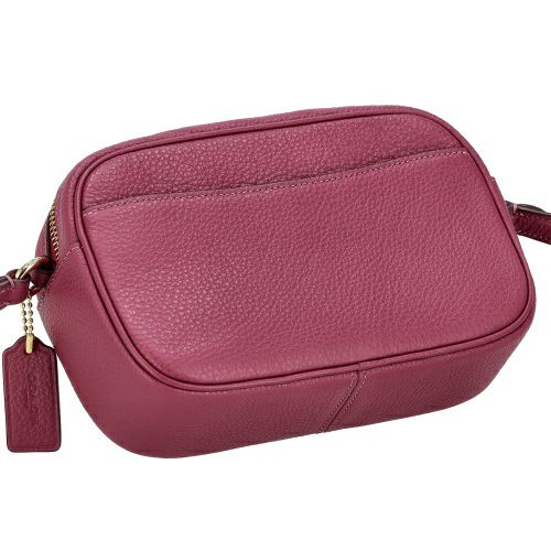 コーチ アウトレット ショルダーバッグ レディース リファインド ペブルド レザー ミニ ジェイミー カメラ バッグ ピンク COACH OUTLET CQ875 IMPIN