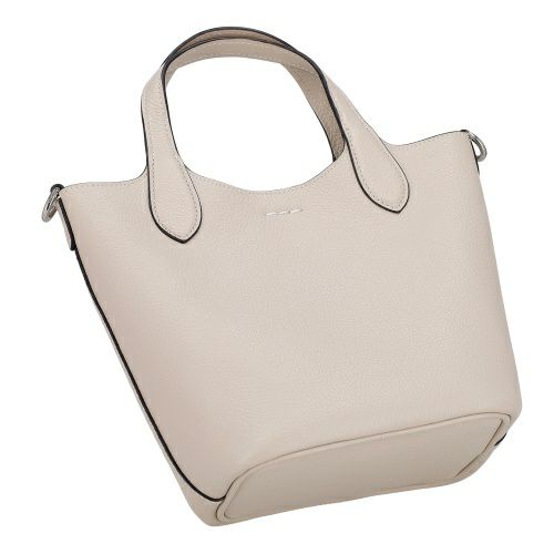 コーチ アウトレット ショルダーバッグ レディース ハンナ ダブル フェース レザー バケット バッグ ホワイト COACH OUTLET CR168 SVVFS