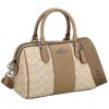 コーチ アウトレット ショルダーバッグ レディース シグネチャー ローワン サッチェル ベージュ COACH OUTLET CW376 SVPWH ベージュ