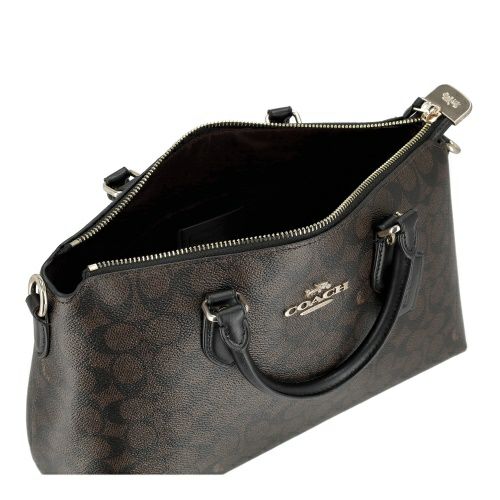 コーチ アウトレット ショルダーバッグ レディース ジョージア シグネチャー サッチェル ブラウン COACH OUTLET CW422 IMXAQ ブラウン/ブラック