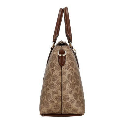 コーチ アウトレット ショルダーバッグ レディース ジョージア シグネチャー サッチェル ブラウン COACH OUTLET CW422 IMXHE ブラウン
