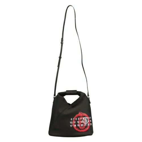 エムエム 6 メゾンマルジェラ ショルダーバッグ レディース ジャパニーズバッグ JAPANESE BAG ブラック MM6 Maison Margiela SB6WD0026P7364 T8013 BLACK+PRINT
