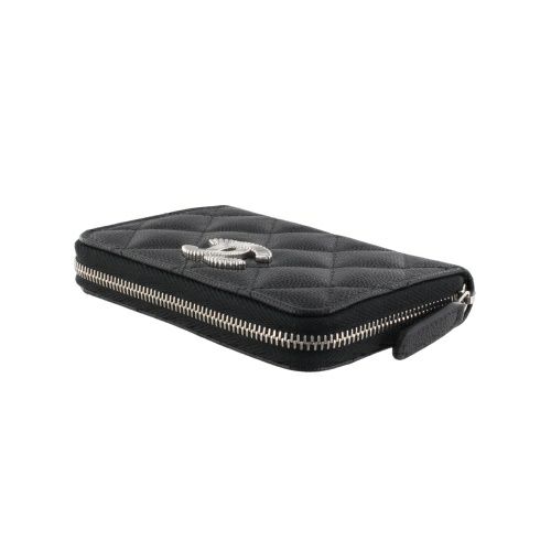 シャネル コインケース レディース ココマーク ブラック CHANEL AP4332 B18713 94305