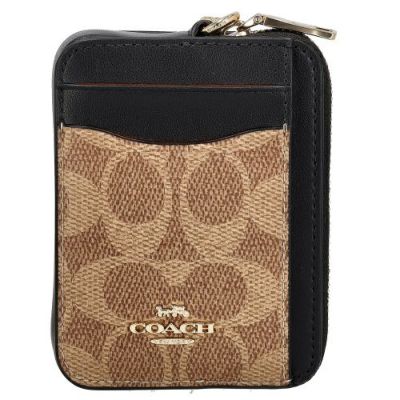 コーチ アウトレット COACH 二つ折り財布 レディース チョーク