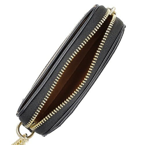 コーチ アウトレット コインケース レディース ジップ カード ケース・シグネチャー キャンバス ブラウン COACH OUTLET CW883 IMQRX ベージュ/ブラック