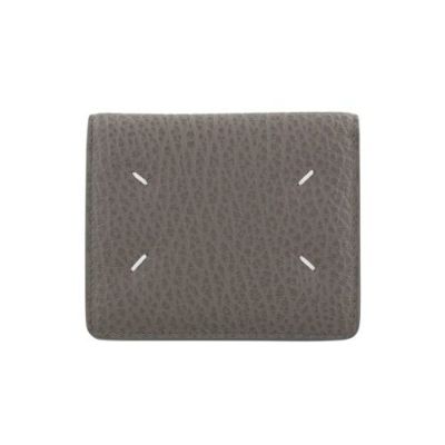 メゾンマルジェラ 二つ折り財布 レディース バイフォールドウォレット 4ステッチ グレー Maison Margiela S56UI0140P4455 T8031 GRAPHITE