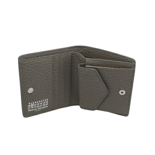メゾンマルジェラ 二つ折り財布 レディース バイフォールドウォレット 4ステッチ グレー Maison Margiela S56UI0140P4455 T8031 GRAPHITE