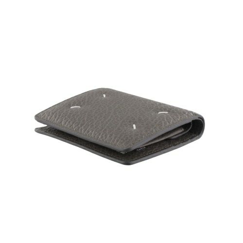 メゾンマルジェラ 二つ折り財布 レディース バイフォールドウォレット 4ステッチ グレー Maison Margiela S56UI0140P4455 T8031 GRAPHITE