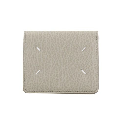 メゾンマルジェラ 二つ折り財布 レディース バイフォールドウォレット 4ステッチ グレー Maison Margiela S56UI0140P4455 T8049 NUAGE
