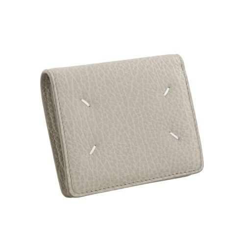 メゾンマルジェラ 二つ折り財布 レディース バイフォールドウォレット 4ステッチ グレー Maison Margiela S56UI0140P4455 T8049 NUAGE