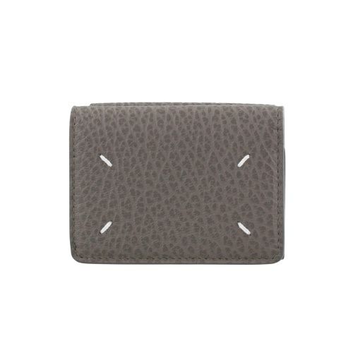 メゾンマルジェラ 三つ折り財布 レディース 4ステッチ グレー Maison Margiela S36UI0416P4455 T8031 GRAPHITE