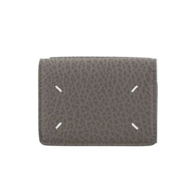 メゾンマルジェラ 三つ折り財布 レディース 4ステッチ グレー Maison Margiela S36UI0416P4455 T8031 GRAPHITE