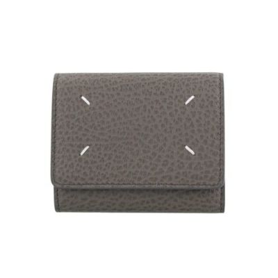 メゾンマルジェラ 三つ折り財布 レディース 4ステッチ グレー Maison Margiela SA3UI0010P4455 T8031 GRAPHITE
