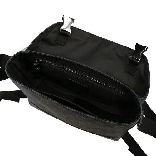 ルイヴィトン ショルダーバッグ モノグラム エクリプス メッセンジャー・ヴォワヤージュPM ブラック LOUIS VUITTON M40511 メンズ
