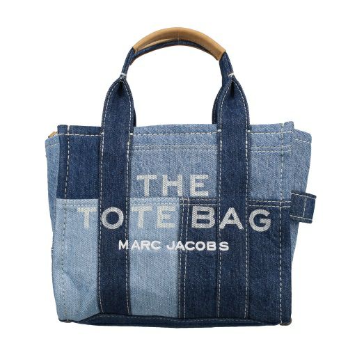 マークジェイコブス トートバッグ レディース ザ デニム トート バッグ スモール ブルー Marc Jacobs H016M06FA21 422 BLUE DENIM
