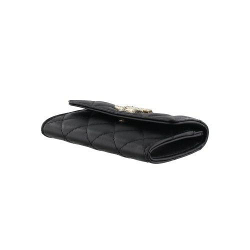シャネル カードケース レディース ココマーク ブラック CHANEL AP4038 B16959 94305