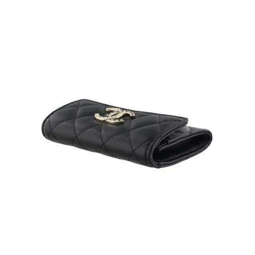 シャネル カードケース レディース ココマーク ブラック CHANEL AP4038 B16959 94305