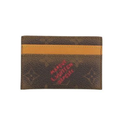 ルイヴィトン カードケース モノグラム ポルト・カルト・ダブル ブラウン LOUIS VUITTON M11707 レディース