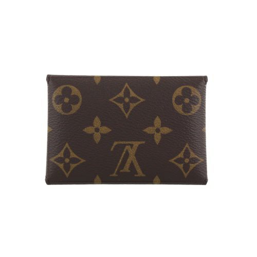 ルイヴィトン カードケース レディース モノグラム ポルト カルト・キリガミ ブラウン LOUIS VUITTON M12793 ポンディシェリー ピンク