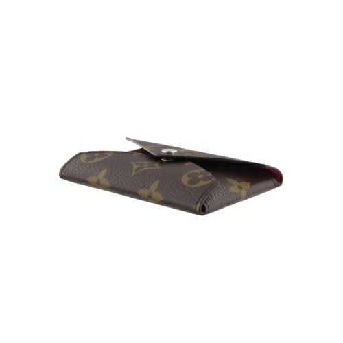 ルイヴィトン カードケース レディース モノグラム ポルト カルト・キリガミ ブラウン LOUIS VUITTON M12793 ポンディシェリー ピンク