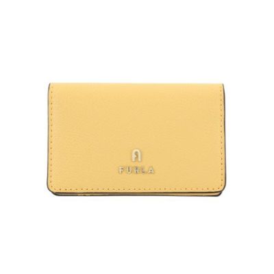 フルラ カードケース 名刺入れ レディース カメリア イエロー FURLA WP00408 ARE000 3592S CREMA+BALLERINA i int.