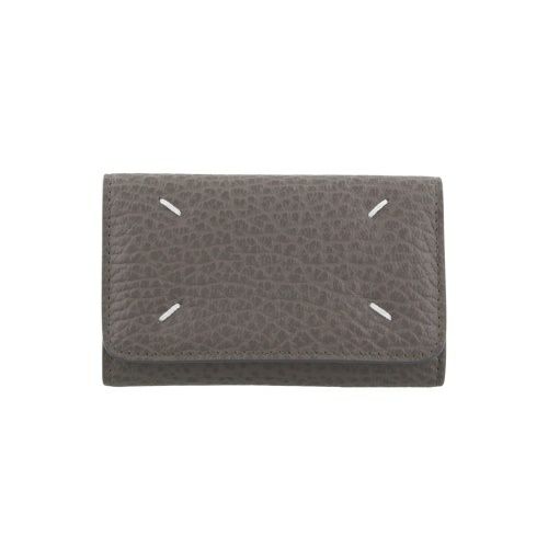 メゾンマルジェラ　キーケース　グレー Maison Margiela（メゾンマルジェラ） キーリング付きカードケース