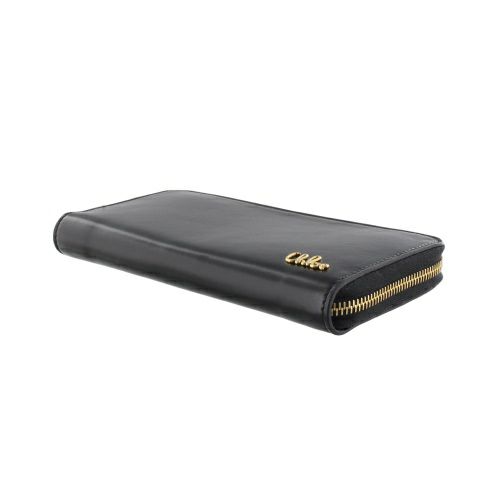 クロエ 長財布 レディース CHLOE ICONIC ZIP LONG ブラック CHLOE CH25SP488 O16 001 BLACK