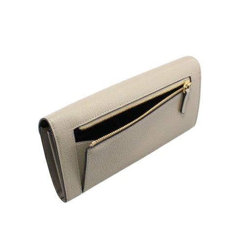 Chloeクロエ長い財布美品 Chloé 長財布 グレー レザー