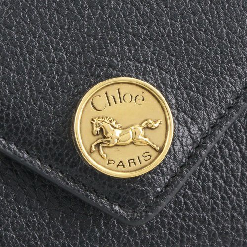 クロエ 三つ折り財布 レディース ENVELOPE SMALL TRIFOLD ブラック CHLOE CH25SP543 O93 001 BLACK
