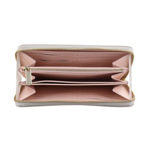 ルイヴィトン 長財布 レディース マヒナ ジッピー・ウォレット グレー LOUIS VUITTON M13469 ブルームグレー/ピンク