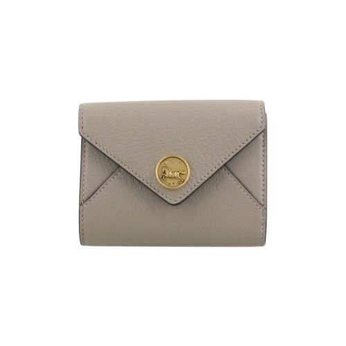 クロエ 二つ折り財布 レディース ENVELOPE SMALL TRIFOLD グレー CHLOE CH25SP543 O93 23W MOTTY GREY