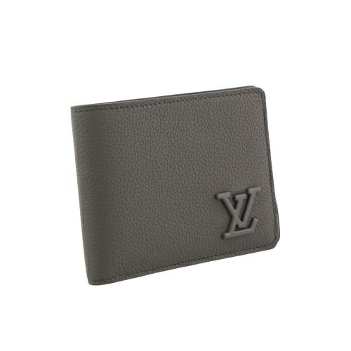 ルイヴィトン 二つ折り財布 レディース アエログラム ポルトフォイユ・ミュルティプル カーキグリーン LOUIS VUITTON M81734 カーキ