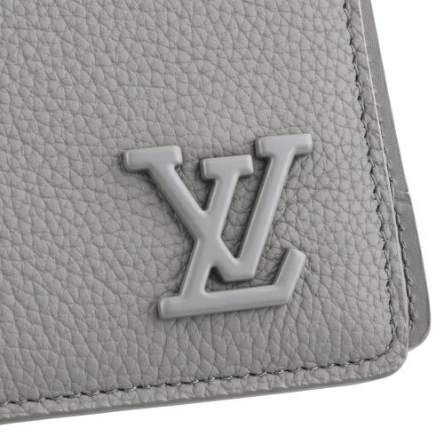 ルイヴィトン 二つ折り財布 レディース アエログラム ポルトフォイユ・ミュルティプル カーキグリーン LOUIS VUITTON M81734 カーキ