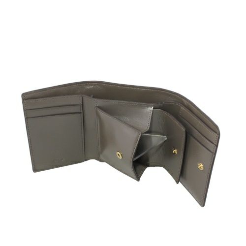 クロエ 三つ折り財布 レディース CHLOE ICONIC TRIFOLD グレー CHLOE CH25SP483 O16 036 FLANNEL GREY
