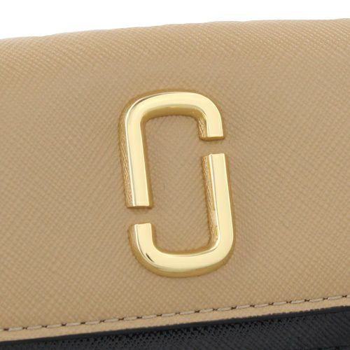 マークジェイコブス 三つ折り財布 レディース ザ ユーティリティ スナップショット 三つ折り ウォレット ミニ マルチカラー Marc Jacobs 2F3SMP060S07 233 CAMEL MULTI