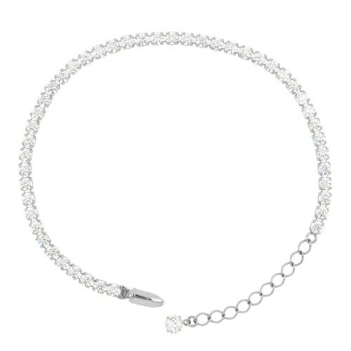 Crossfor New York クロスフォー ニューヨーク NTBR-005 Dancing Stone ブレスレット テニスチェーン