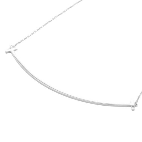ティファニー ネックレス レディース Tスマイルペンダント TIFFANY＆Co 34775346
