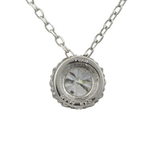 ネックレス プラチナ ダイヤモンド 0.30/0.12ct