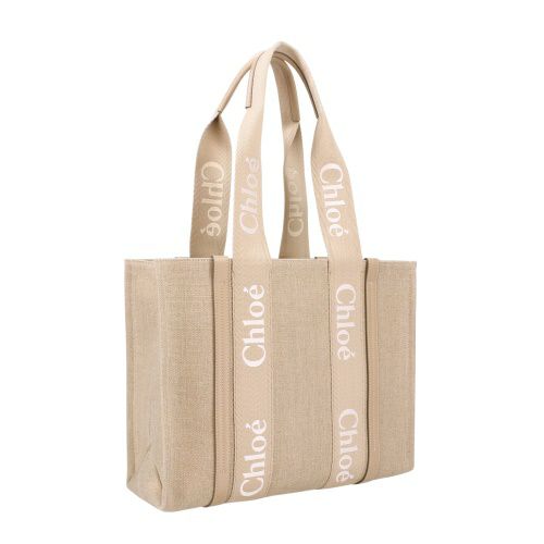 クロエ トートバッグ レディース WOODY MEDIUM TOTE ベージュ CHLOE CHC23AS383 L17 20E BOYISH BROWN