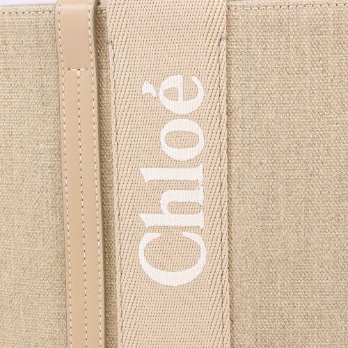 クロエ トートバッグ レディース WOODY MEDIUM TOTE ベージュ CHLOE CHC23AS383 L17 20E BOYISH BROWN
