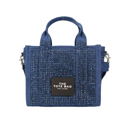 マークジェイコブス トートバッグ レディース THE CRYSTAL DENIM TOTE  