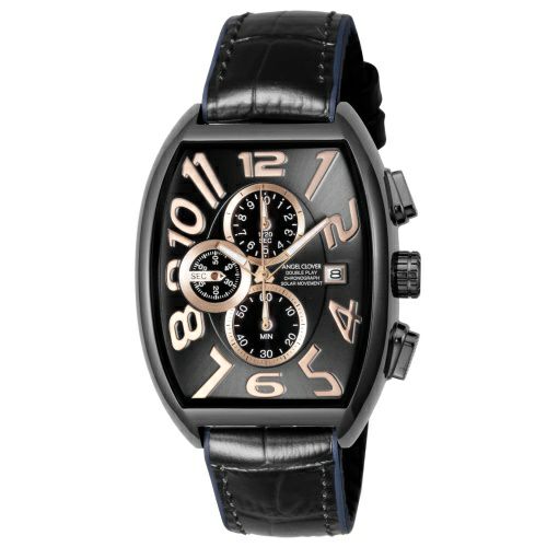 エンジェルクローバー ダブルプレイ DOUBLE PLAY SOLAR ANGEL CLOVER DPS38GY-BK メンズ 腕時計