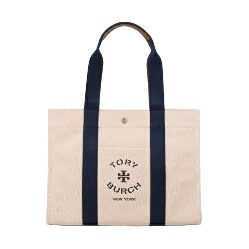 トリーバーチ トートバッグ レディース TORY TORY TOTE トリー コットン ロゴ キャンバス トート ベージュ TORY BURCH 146771 254 NATURAL