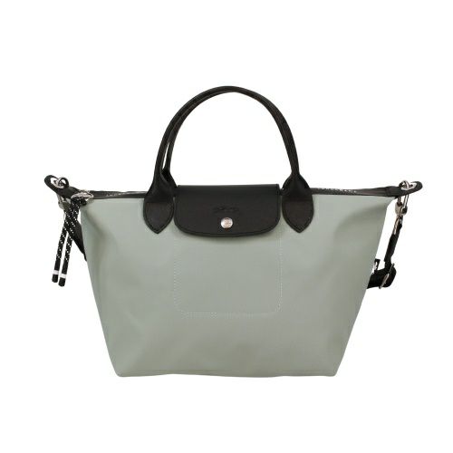 ロンシャン ハンドバッグ レディース ル プリアージュ エナジー リサイクル キャンバス トップ ハンドル バッグ S グリーン LONGCHAMP L1512 HSR M07 VERVAIN