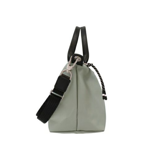 ロンシャン ハンドバッグ レディース ル プリアージュ エナジー リサイクル キャンバス トップ ハンドル バッグ S グリーン LONGCHAMP L1512 HSR M07 VERVAIN