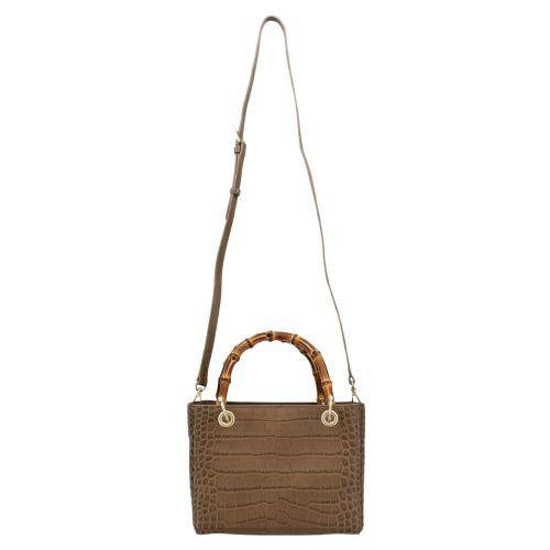 ロダニア ハンドバッグ レディース ブラウン RODANIA RD11063TP トープ