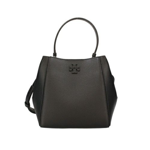 トリーバーチ ハンドバッグ レディース MCGRAW SM BUCKET BAG マックグロー ブラック TORY BURCH 158500 001 BLACK